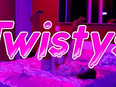 Hot insane (Demi Sutra, Lena Paul) share their pussies - twistys