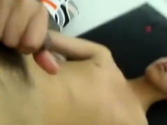 Gay blowjob fest and cum show in an gay orgy