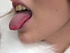 Young whore gets her mouth full of sperm