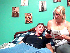Story time with mother