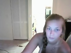 Amateur, Blonde, Sucer une bite, En levrette, Solo, Adolescente, Webcam