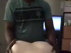 PHAT ASS WHITE GIRL Takes a Fuckin' By BIG BLACK COCK