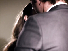 Blonde, Tir de sperme, Gorge profonde, Robe, Doigter, Hd, Époux mari, Nénés