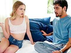 Спальня, Большой член, Блондинки, Минет, Собачьи, Натуральные сиськи, Молоденькие, Сиськи