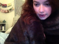 Bruinharig, Masturbatie, Alleen, Tiener, Speelgoed, Webcamera