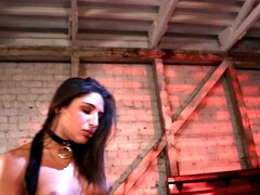 ブロンド, ディルド, フェムドム, レズビアン, なめる, ラフ, スパンキング, おもちゃ