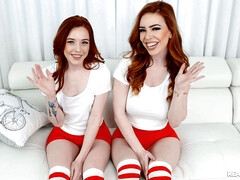 Madi Collins and Nala Brooks get pleasantly fucked in threesome