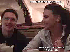 Facial cumshot, dt, pickup