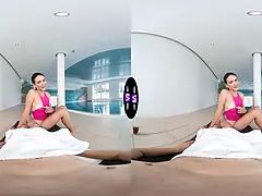 Beauté, Sucer une bite, Brunette brune, Hd, Léchez, Chatte, Adolescente, Nénés