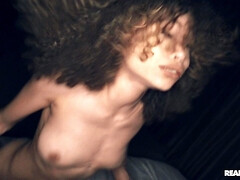 Naughty ebony bimbo exciting sex clip