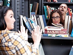 デカ尻, デカチン, デカパイ, 茶髪の, バック, なめる, 淫乱熟女, オッパイの