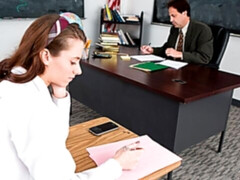 デカチン, バック, 自然山雀, 女子高生, ガリガリ, 教師, ティーン, オッパイの