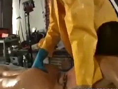 Анальный секс, Большие сиськи, Масло, Сиськи