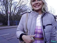 Dormitorio, Rubia, Mamada, Estilo perrito, Europeo, Calcetines, Tatuaje, Hilo dental