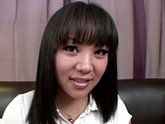 Asiatisch, Grosser arsch, Grosser schwanz, Blasen, Braunhaarige, Handjob, Natürlichen titten, Titten