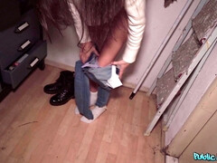 Katty West gets fucked by Martin Gun standing