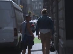 Lieveling, Bruinharig, Stel, Hardcore, Pornster, Mager, Tiener, Tieten likken