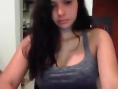 Amateur, Morena, Masturbación, Solo, Adolescente, Camara web