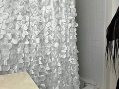 shower time - 2 hot black beauties - watch part 2 on letmetasteit