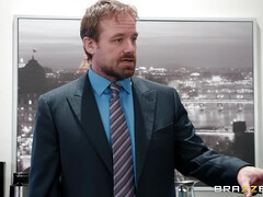 Schwarz, Braunhaarige, Flashen, Interrassisch, Büro, Erotischer film