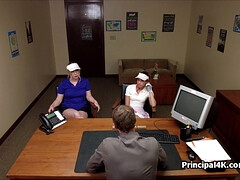 Amateur, Sexo duro, Lencería, Madres para coger, Oficina, Realidad, Maestra, Trio