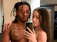 Arsch, Schwarz, Blasen, Braunhaarige, Handjob, Interrassisch, Muschi, Jungendliche (18+)