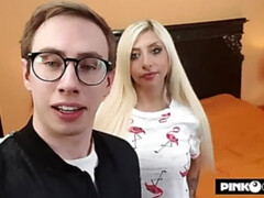 Grote mammen, Blond, Pijpbeurt, Hd, Italiaans, Ondergoed, Tepels, Gezichtspunt