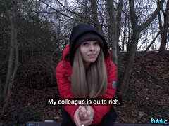 素人, 美女, デカチン, ブロンド, チェコ, イマラチオ, オマンコ, シャワー