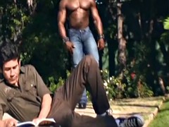 Anaal, Zwart, Sperma shot, Zwart, Homo, Hardcore, Latijnse vrouw