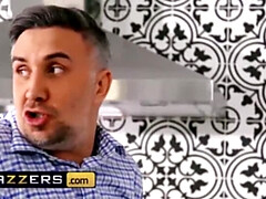 Vanna Bardot takes big dick in her tight pussy and ass - rough anal sex