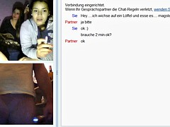 Omegle Girls like to see me cum 01