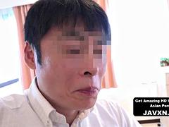 アジア人, 美人, フェラチオ, 日本人, オフィス, ヤリマン, ティーン