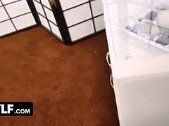 Grote kont, Grote mammen, Blond, Pijpbeurt, Sperma shot, Moeder die ik wil neuken, Gezichtspunt, Schreeuwen