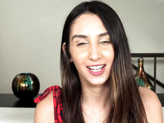 Cute teen Natalia Nix finds very creative ways to keep her bro off the tv