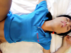 18 летние, Минет, Кончили внутрь, Служанка, Бритые, Молоденькие, Сиськи