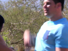 Naughty wives engage in oral action at the meet and greet