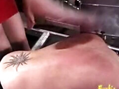 Bondage discipline sadomasochisme, Grote mammen, Fetisj, Hardcore, Latex, Roodharige vrouw, Billekoek, Speelgoed