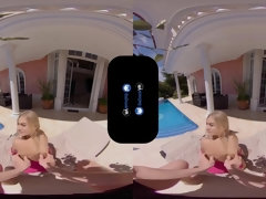 3 dimensionaal, Blond, Pijpbeurt, Lul, Hd, Gezichtspunt, Mager, Tieten likken