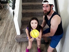 18 jahre, Tussi, Braunhaarige, Spermaladung, Flexibel, Handjob, Hd, Pov