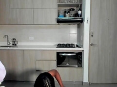 Colombian mischievous MILF memorable webcam clip