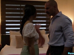 Blond, Bruinharig, Rondborstig, Classisch, Lul, Orgasme, Kut duiken, Tieten likken