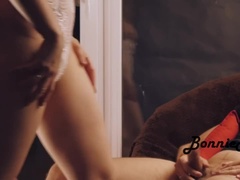 Amateur, Cul, Gros cul, En levrette, Femelle, Léchez, Chatte, Russe