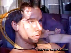 18, 素人, フェラチオ, チン, ゲイ, グループ, ストリップ, いじめ