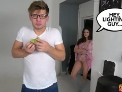 Cul, Nana, Brunette brune, Actrice du porno, Rasée, Maigrichonne, Grande, Nénés