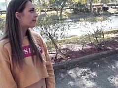 Sofie Reyez needs some cash, Tony shows up at the right time to give it to her in exchange for a quick fuck - Mofos