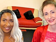 素人, フェラチオ, イギリス人, ぶっかけ, イく瞬間, 顔射, 異人種間, 淫乱熟女