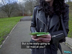 Arsch, Blasen, Braunhaarige, Schwanz, Im freien, Piercing, Pov, Titten