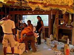 Anal, Chica, Rubia, Mamada, Grupo, Grupo, Madres para coger