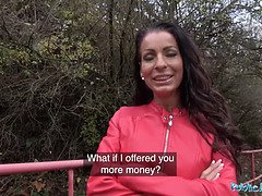 Genuine MILF fucks for cash