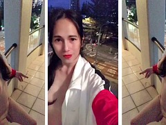 素人, デカチン, デカパイ, オナニー, アウトドア, シーメール, 喫煙, 一人